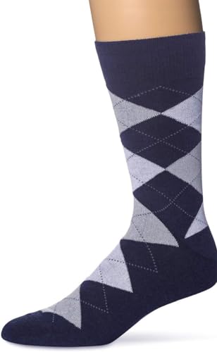 KM Legend Men's Dress Socks Classic Fine Lightweight for Formal and Casual Wear (5 Pair Pack)4