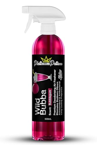 Image of Water-Based Car Air Freshener Spray | Luxury Automotive Deodorizer | Mold-Resistant Formula | Eliminates Odors and Refreshes Vehicle Interior | 17 fl oz | Wild Bubba