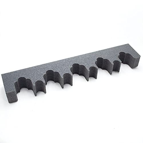 Foam Gun Rack for Five (Nine) Guns - New Universal Rifle Barrel Rest with Magnetic Strip - Gun Storage - Weapon - for Gun Safe - Free Standing - Gun Rack Pegboard - Fishing Rod Holder Gift for Hunter Foam Gun Rack for Five (Nine) Guns - New Universal Rifle Barrel Rest with Magnetic Strip - Gun Storage - Weapon - for Gun Safe - Free Standing - Gun Rack Pegboard - Fishing Rod Holder Gift for Hunter