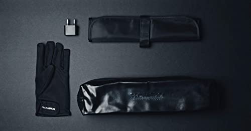 Titanium Flat Iron 1.75 Inch Hair Straightener, For Straight And Curly Hair. Inc| Travel Pouch, Thermal Mat, Thermal Glove, Universal Adapter, 110V. Temperature Control- By Profashion (1.75 Inch) #TOP3