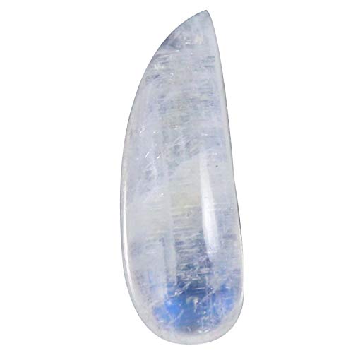 Pierre de lune arc-en-ciel cabochon 13,15 carats pour créer vos bijoux de lithothérapie