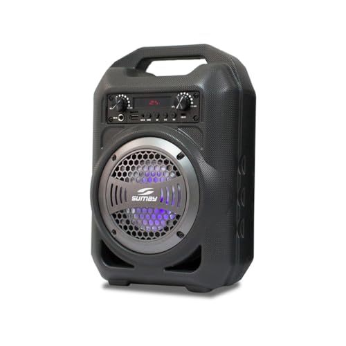 Caixa de Som Portátil Gallon Music CSP1302 30W Cinza Sumay