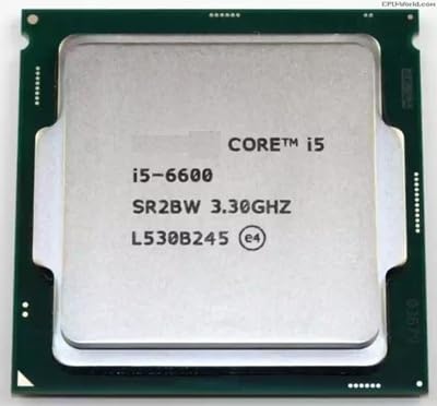 Image of Core i5-6600 6th Gen Desktop Processor, 3.30GHz, 4 Cores, 6M Cache, Socket 1151