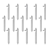 JINPIAOPIAO 腕時計ストラップピン クイックリリースステンレススチールスプリングロッドウォッチストラップ スプリングピン ウォッチバンドピン 取り付け簡単