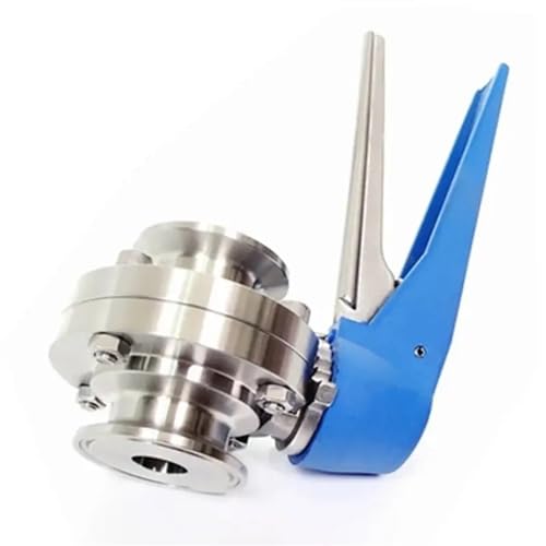 Vanne SS304 19mm virole OD 50.5mm raccord de pression Tri clamp 1.5 pouces tuyau inox