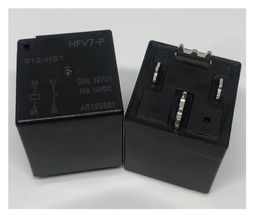 Relé de 4 pines HFV7-P 012-HST para reparar sistemas de alta corriente 12V 70A
