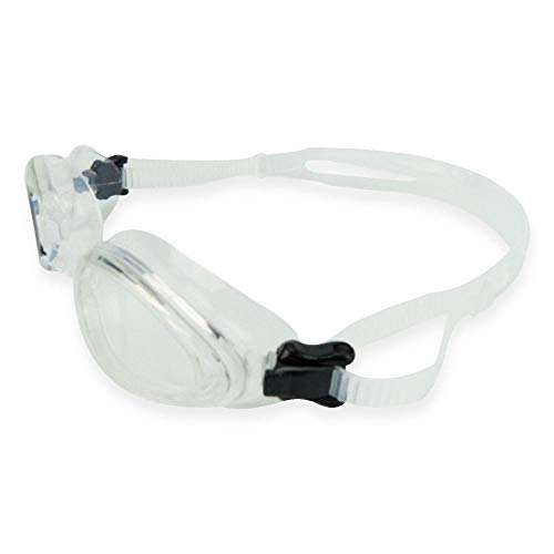 Oculos de natação Varuna, corpo transp/lente transp, Único