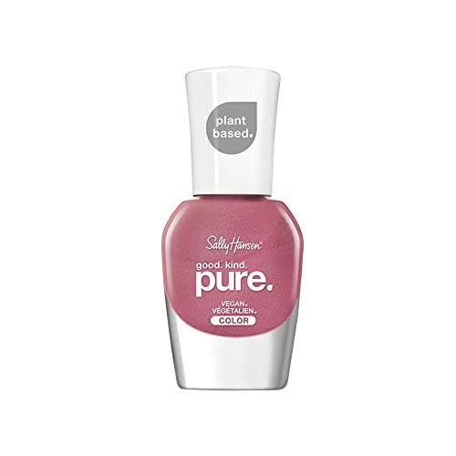 Sally Hansen Good Kind Pure Vegan Nail Colour, Pink Sapphire, 0.33 Fl Oz, Packaing May Vary