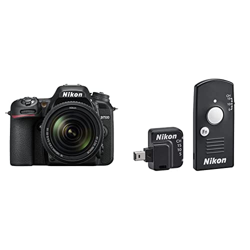【セット】Nikon デジタル一眼レフカメラ D7500 18-140VR レンズキット D7500LK18-140 & ワイヤレスリモートコントローラー WR-R11b/WR-T10 セット WRR11bset