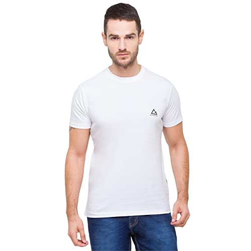 Giordano Men's Casual Slim Fit Round Neck, Crew Neck Tshirt