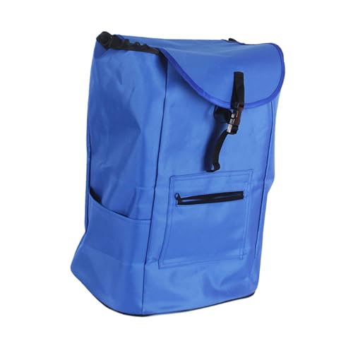 Baoblaze Bolsa de reemplazo para carrito de compras bolsas de reemplazo de reemplazo plegable bolso reutilizable de la mano tela oxford de repuesto para, Azul