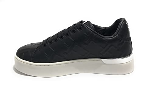 Scarpe Donna Sneaker Fracomina in Ecopelle Black Embossed D23FR02 F722WS6001P411N4-053 37 Cover