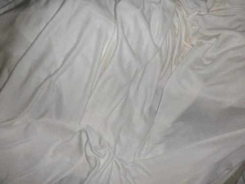Tissu jersey de soie 122 cm teint sur mesure au mètre pour création de mode