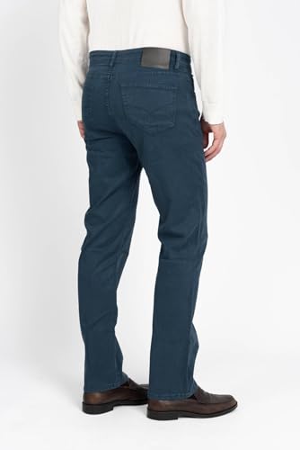 Jack Fit Brushed Blue Denim Sateen2