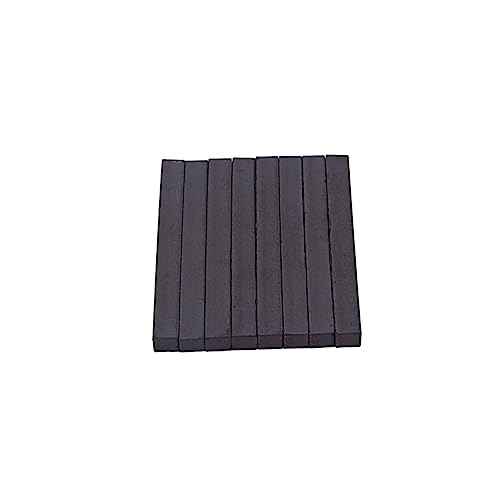 8個 ピックアップバーマグネット ハムバッカーバーマグネット ベースピックアップ ハムバッカー ギターマグネット エレキギターバーマグネット Black NUOBESTY