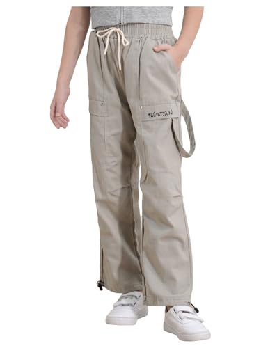 iiniim Kids Boys Girls Cargo Jogger Pants Skateboarding Hip Hop Street Dance Sweatpants Casual Elastic Waist Trousers2