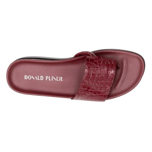 Image of Donald Pliner Women's Fifi Slide Sandals, Women's Summer Sandals, Women's Shoes, Comfortable Open-Toe Casual Flats
