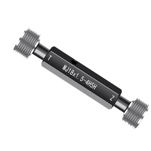 1PCS para Calibrador de Rosca Métrica Fina MJ 2 a 18 4H5H 5H6H 6H7H Precisión ±0.001mm (MJ 4X0.5 6H7H) miniatura 1