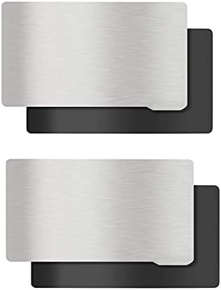 KOYOFEI 2PCS Resin 3D Printer Flex Build Plate for Anycubic Photon Mono 2, Spring Steel Flexible Plate and Magnetic Base Platform for Photon Mono 2