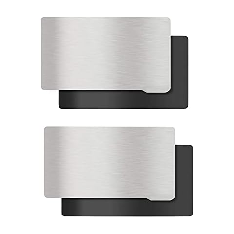 KOYOFEI 2PCS Resin 3D Printer Flex Build Plate for Anycubic Photon Mono 2, Spring Steel Flexible Plate and Magnetic Base Platform for Photon Mono 2 Cover