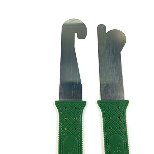 QiDAi 4pcs Door Lock Pick Tool,Stainless Steel Ghost Hand Bypass Sheet with Long Handle Door Latch Opening Tools - Image 3