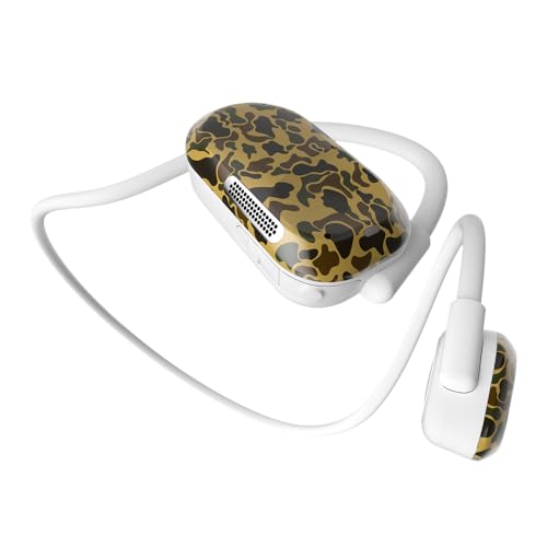 Image of Purity Air Open Ear Headphones - True Air Conduction Wireless Bluetooth Open Ear Earbuds with Dual Mic for iPhone /Android - Secured Long Wearing Comfort, Sports Sweat Resistant (DTCE165)