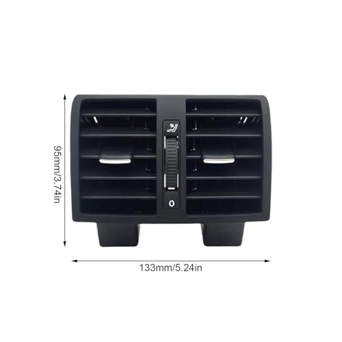 Salida de aire para un flujo óptimo en el salpicadero de tu VW Touran de 2003 a 2015 6