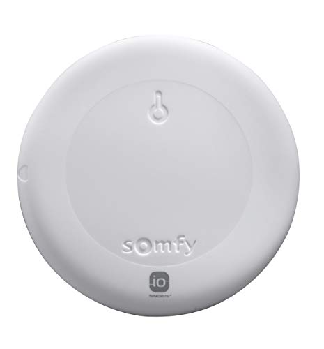 Somfy 1870848 - Funk-Temperatursensor Thermis Wirefree io | Batteriebetrieben, Smart Home mit Tahoma (Switch)