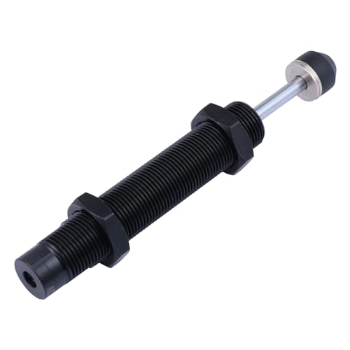 LAPYAPPE tampón hidráulico auto vara compresor inflador de neumáticos de coche amortiguador absorbedor de choques la presión regula la absorción de tampón de aceite planchar Black