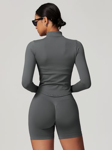 Veste d'entraînement sans couture stretch et respirante
