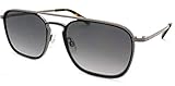  Ted Baker Herren Wolfe Sonnenbrille, Silber (Gun/Grey), 53.0