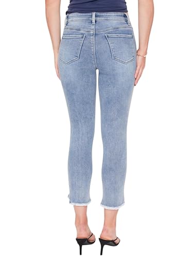 Royalty For Me Womens Women's Vintage Tulip Hem Ankle Jean3