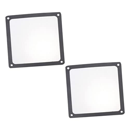CONGARTENO 2pcs Computer Case Mesh Screen Fan for Fans Easy Installation Against and Dirt for Cooling Systems