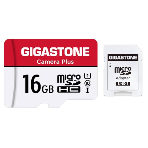 Gigastone gs 2in1600 X 16gb r U1 de Tarjeta Micro SD de 16 GB de Memoria y Adaptador 16 GB