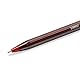BIC 992604 Cristal Exact Kugelschreiber mit dünner Spitze (0,7 mm) – Rot, 20er Box