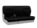 Coverking Custom Fit Front 60/40 Bench Seat Cover for Select Chevrolet Colorado Models - Genuine Leather (Black)
