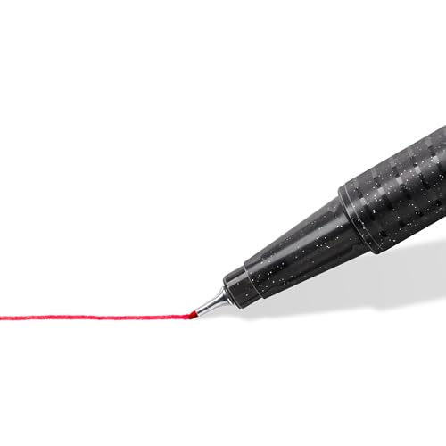 Miniatura 4 de STAEDTLER triplus fineliner 334 – 20 colores, 0,3 mm, triangular | Rotuladores finos triangulares, tinta DRY SAFE al agua – cuerpo ergonómico – Art.-Nr. 334 SB20
