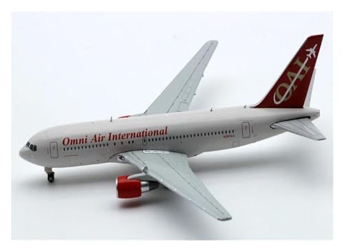 Regalo para apasionados de la aviación: avión a escala Omni Air Boeing B767-200ER die-cast 1:400 5