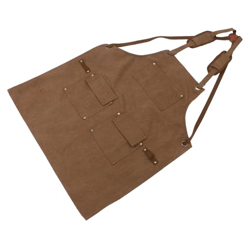 Delantal de lona gruesa para carpinteros: el aliado ideal en jardinería, cocina y bricolaje casero