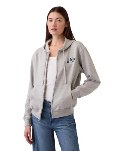 Image of GAP Women's Est. 1969 Hooded Logo Full Zip