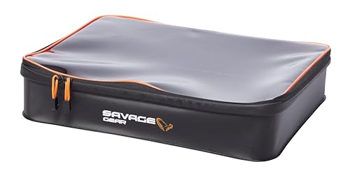 Accessorio da pesca compatto e pratico: Grazie al suo pratico design, la Savage Gear WPMP Lurebag non solo è compatta e facile da trasportare, ma si inserisce perfettamente nelle borse da pesca più grandi o può essere trasportata da sola con facilità. La borsa è ideale per le battute di pesca veloci e offre spazio per le esche e le attrezzature essenziali.