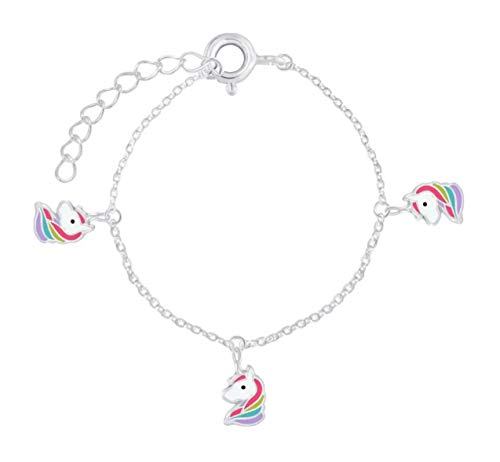 Preisvergleich Produktbild La Rosa Princesa - Einhorn-Armband aus Sterlingsilber