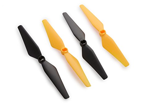 Tenergy Syma X8SW X8SC X8S Replacement Blades (2 x Yellow, 2 x Black)