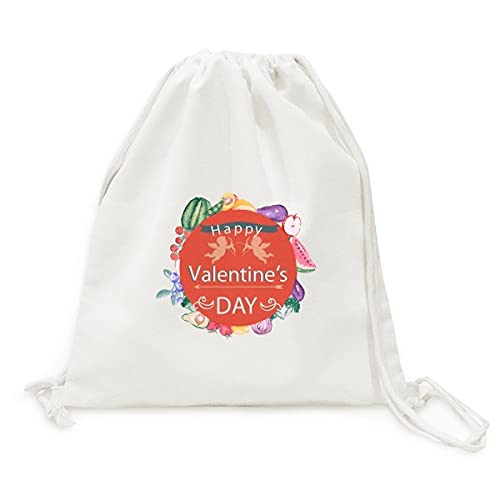 Sac en tissu pliable les anges de l'amour grand cabas courses légumes