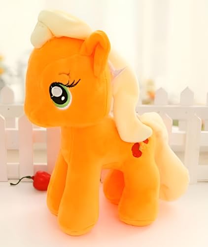 Image of Tickles Little Unicorn Soft Stuffed Plush Toy for Kids Boys & Girls Birthday Gift (Color: Orange Size: 30 cm)