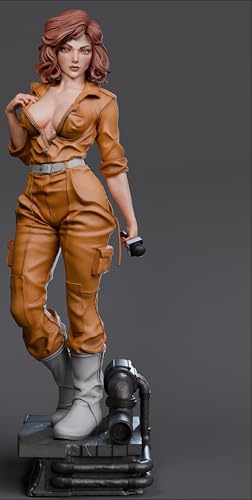 April O'Neil 25cm Figure/Statue, SLA/Pla Printed,Painted,Action Figure,colletible
