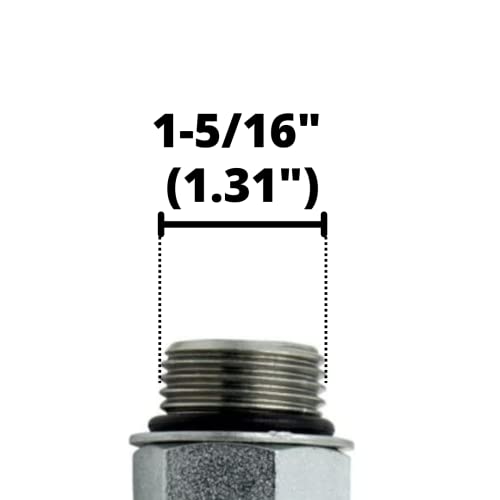 Image of 1 inch JIC Male x #16 SAE /ORB Male Corner /Elbow Hydraulic Adapter Fitting | 6801-16-16