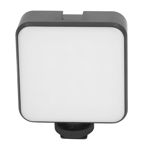 RGB Video Light, RGB LED Video Light with 3 Cold Shoe Mounts, 2500K to 9000K, 1200mAh Rechargeable,360 Degree Full Color Portable Photography Light,for Live Broadcast, Home Theater