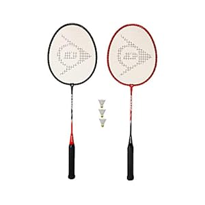Dunlop Carlton Nanomax Badminton Rackets x 2 + 3 Shuttles.