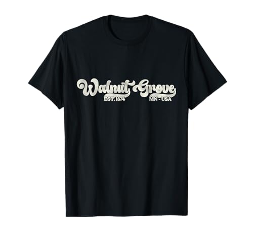 Walnut Grove Minnesota USA est. 1874, Retro 70s T-Shirt